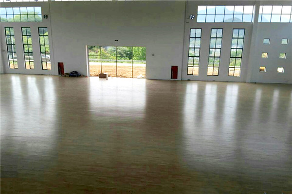體育場館運動(dòng)木地板--杭州淳安(ān)縣大墅中學