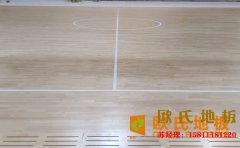 硬木企口籃球場（chǎng）木地板結構